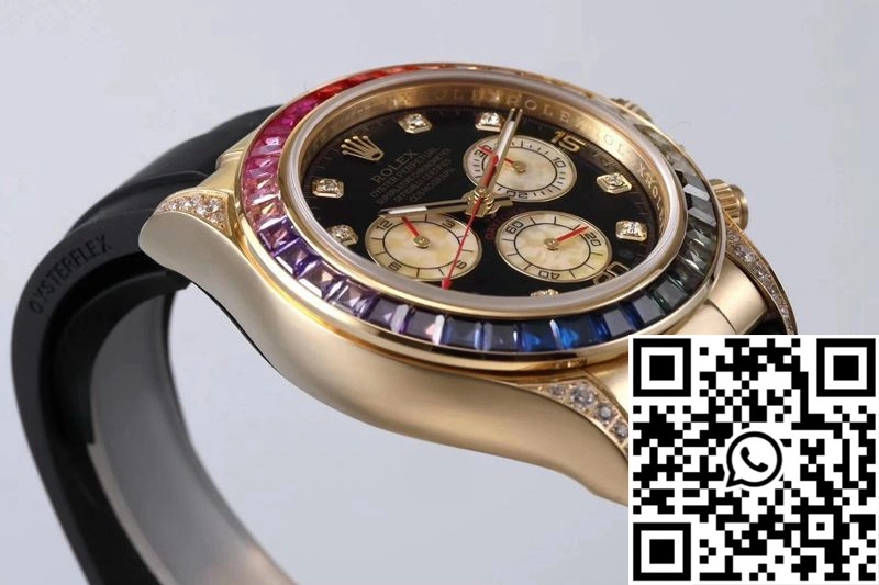 Rolex Daytona 116598RBOW BL Factory Yellow Gold