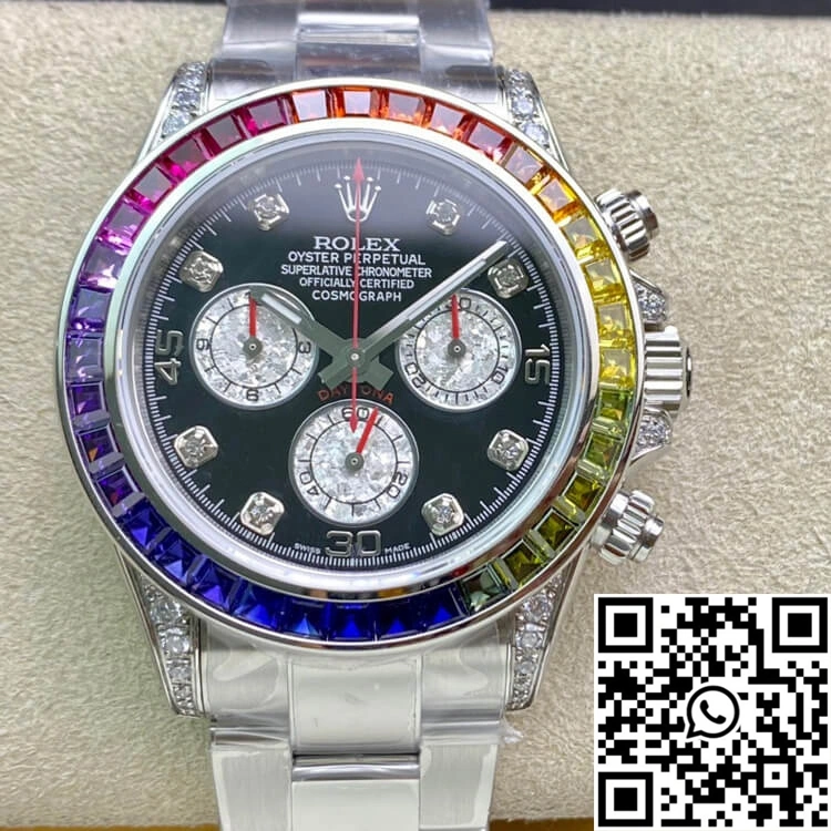 Rolex Daytona 116599 RBOW TW Factory Diamond Dial