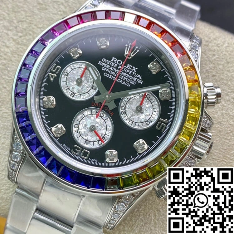 Rolex Daytona 116599 RBOW TW Factory Diamond Dial