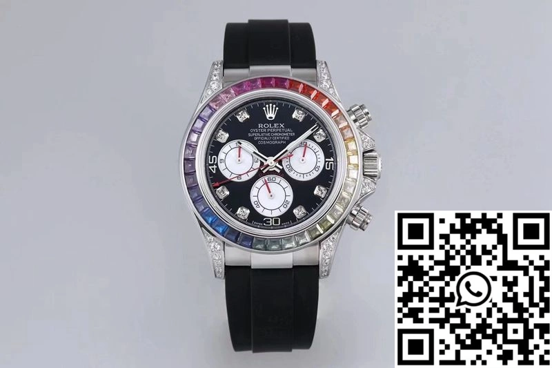 Rolex Daytona 116599RBOW BL Factory Black Dial