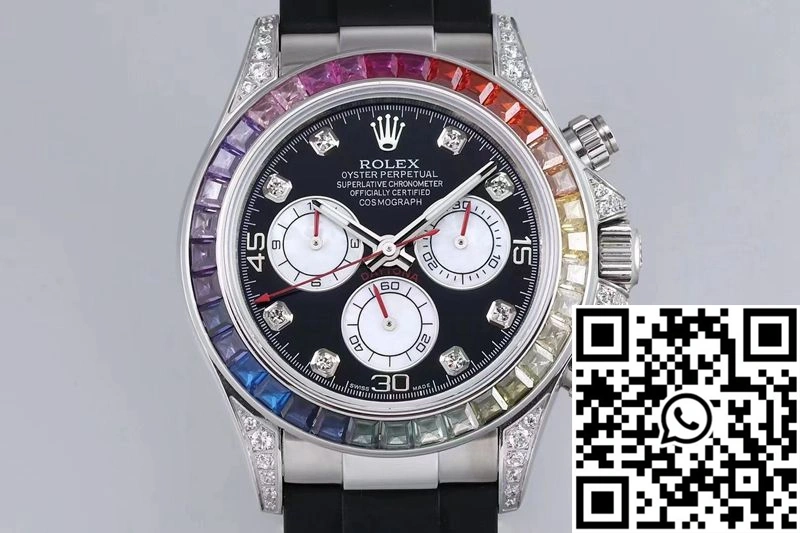 Rolex Daytona 116599RBOW BL Factory Black Dial