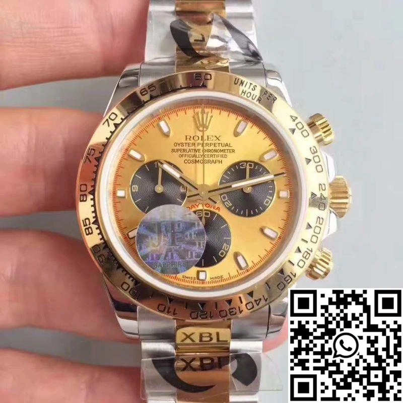 Rolex Daytona Cosmograph 116503 JF Factory Yellow Gold Dial