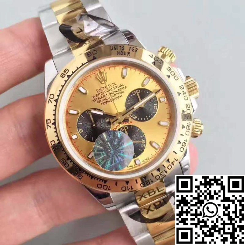 Rolex Daytona Cosmograph 116503 JF Factory Yellow Gold Dial