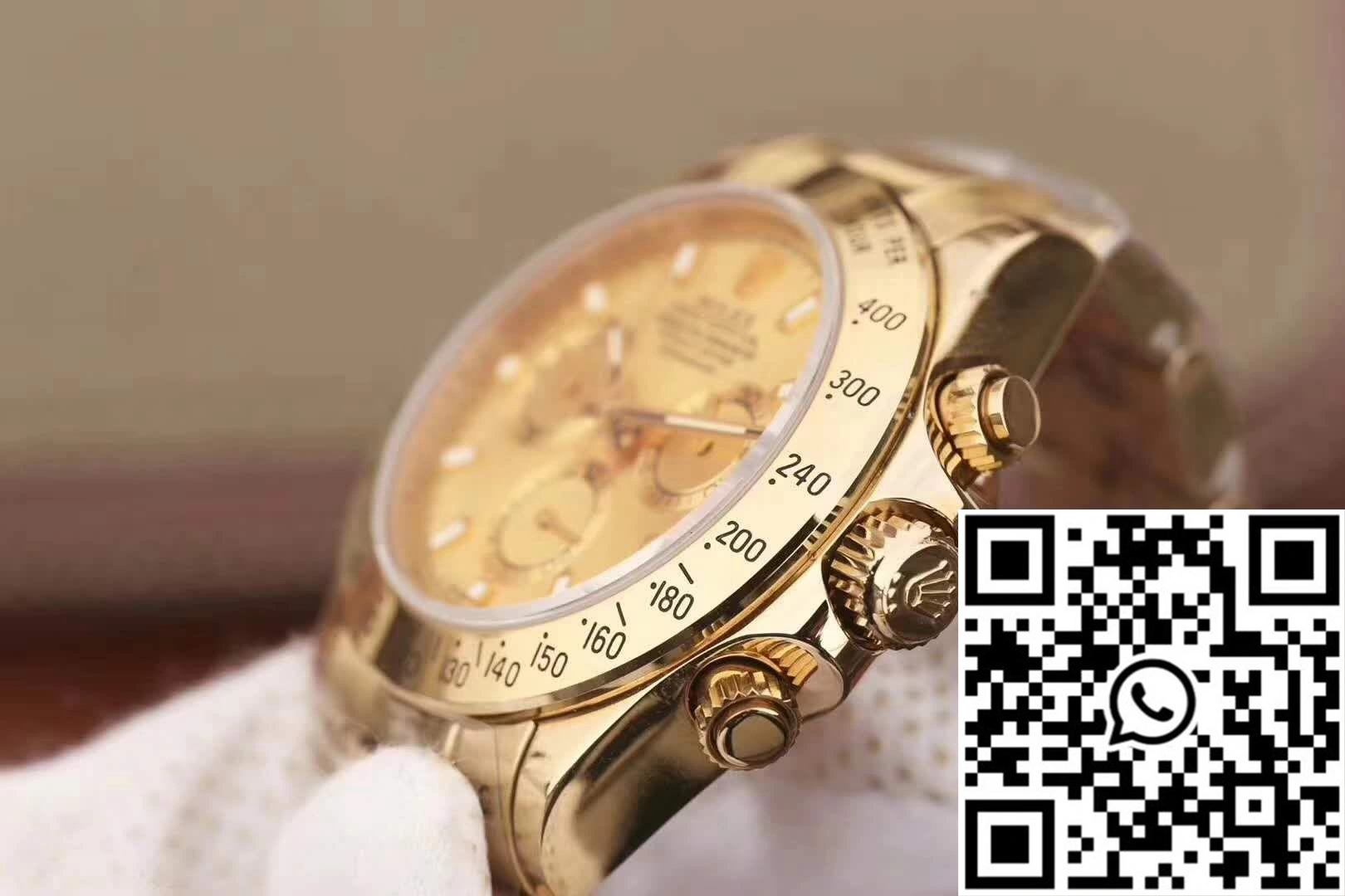 Rolex Daytona Cosmograph 116503 JH Factory Gold Dial
