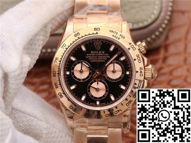 Rolex Daytona Cosmograph 116508-001 JH Factory Black Dial