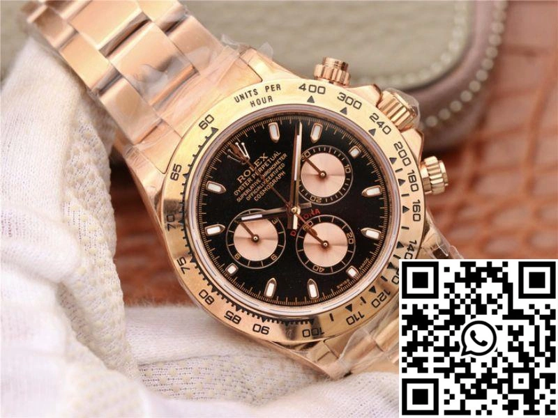 Rolex Daytona Cosmograph 116508-001 JH Factory Black Dial