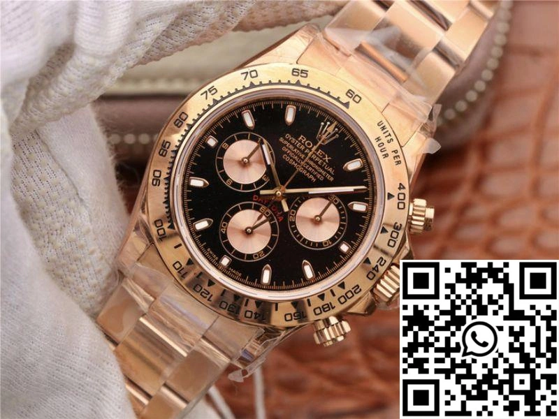 Rolex Daytona Cosmograph 116508-001 JH Factory Black Dial