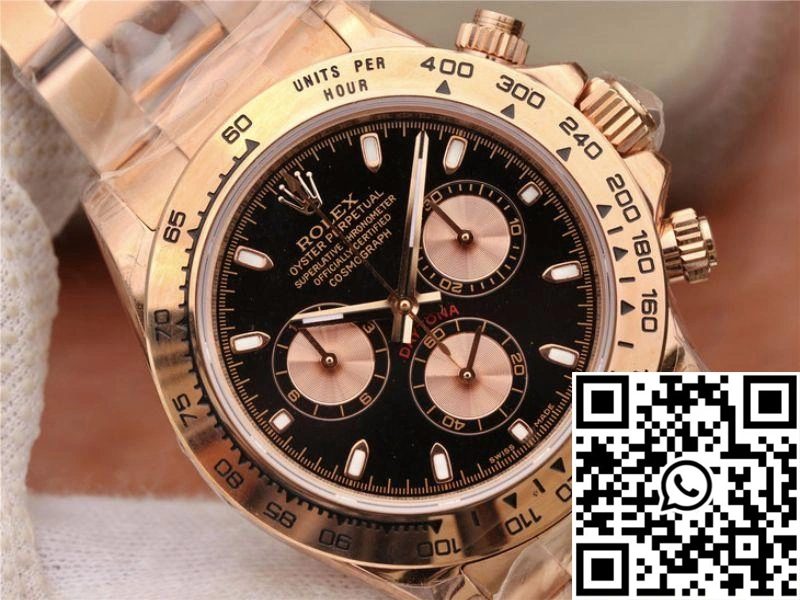 Rolex Daytona Cosmograph 116508-001 JH Factory Black Dial