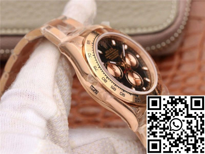 Rolex Daytona Cosmograph 116508-001 JH Factory Black Dial