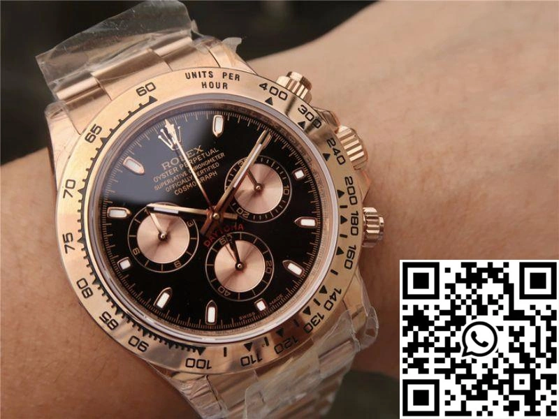 Rolex Daytona Cosmograph 116508-001 JH Factory Black Dial