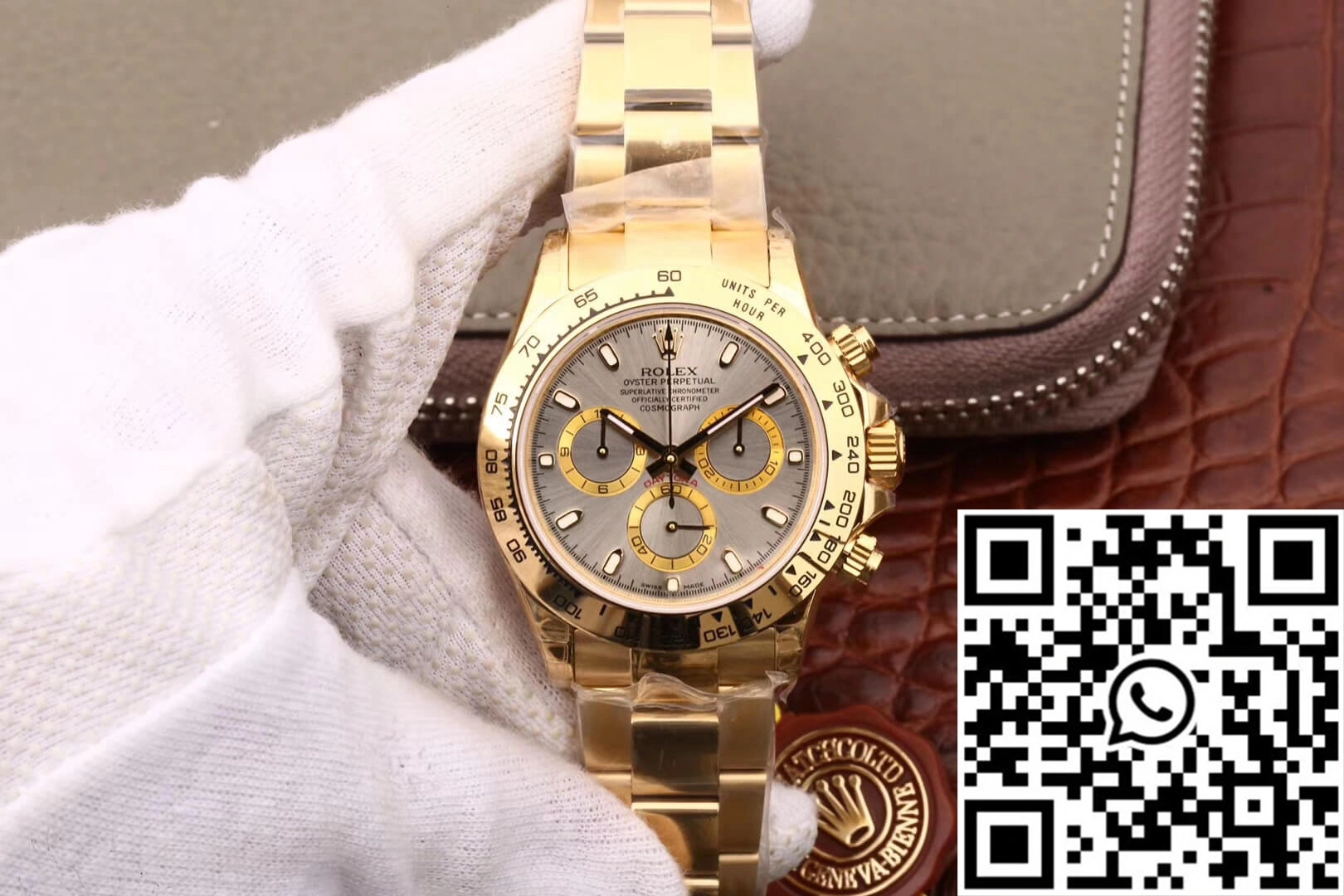 Rolex Daytona Cosmograph 116508 JH Factory Silver Dial