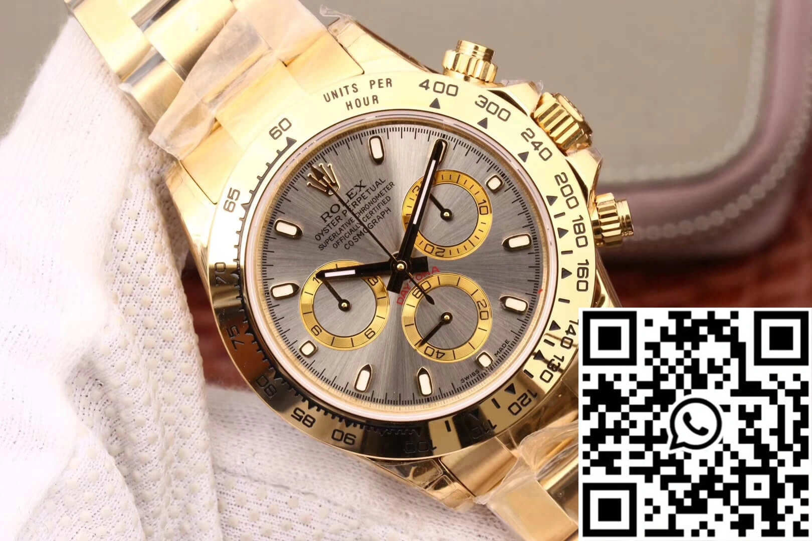 Rolex Daytona Cosmograph 116508 JH Factory Silver Dial