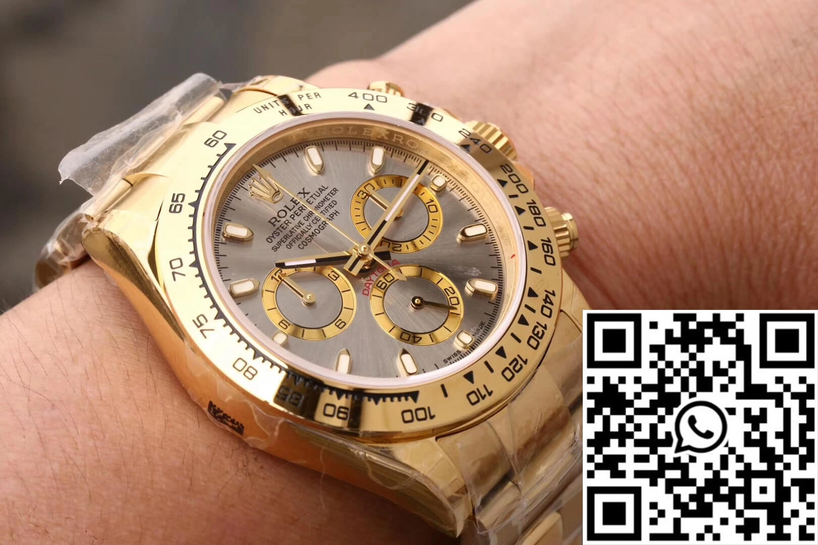 Rolex Daytona Cosmograph 116508 JH Factory Silver Dial