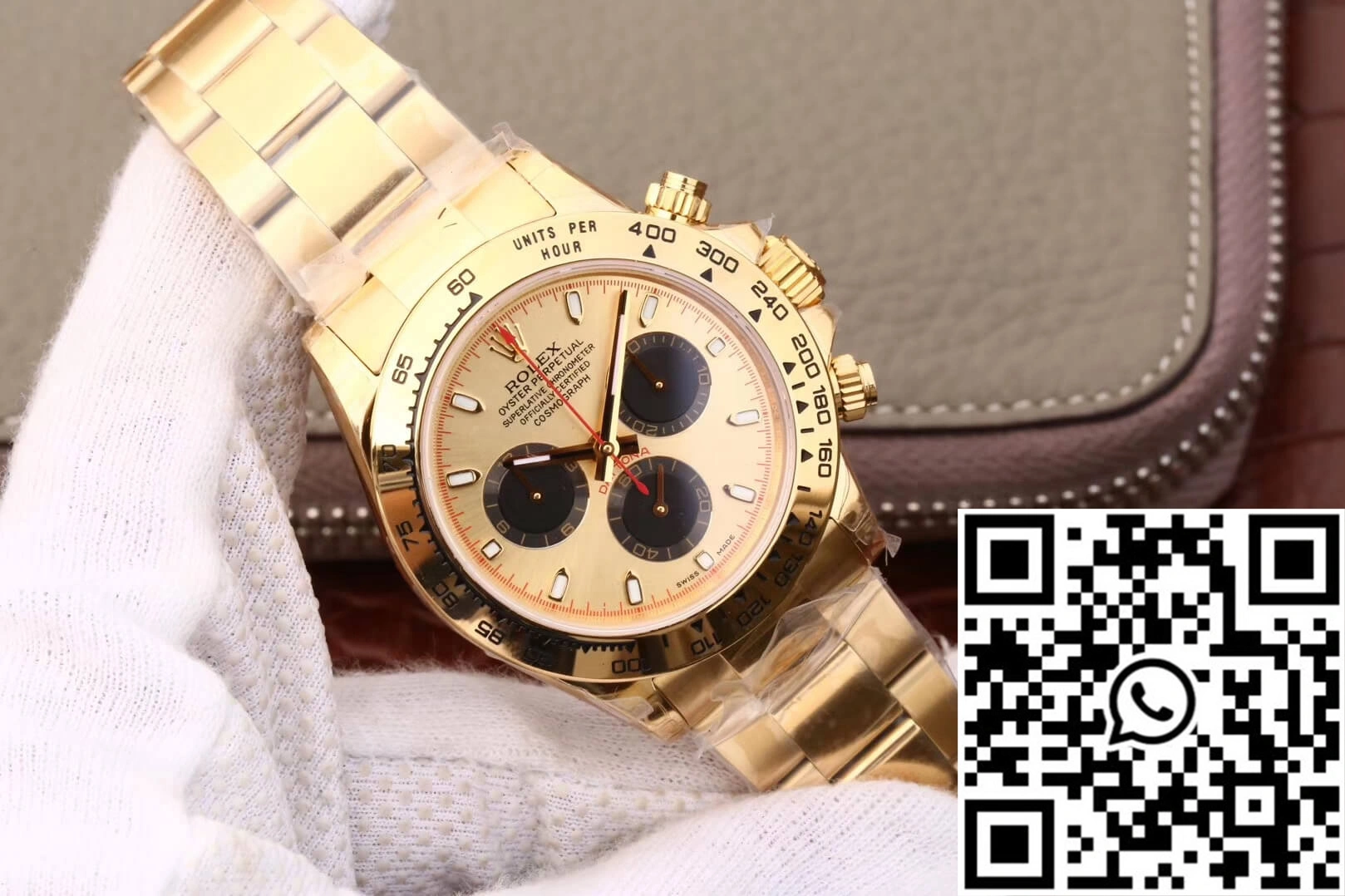 Rolex Daytona Cosmograph 116508 JH Factory Yellow Gold Dial