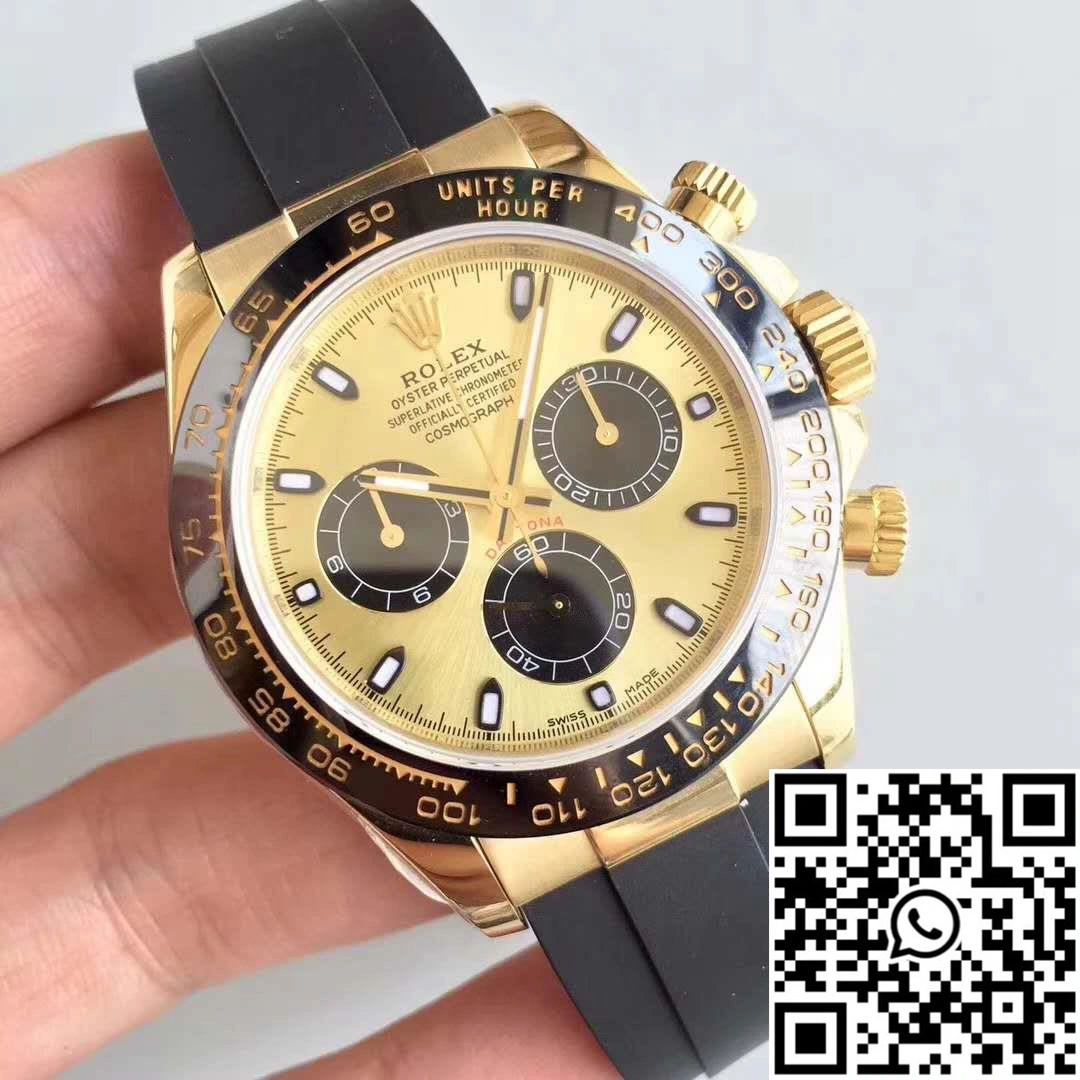 Rolex Daytona Cosmograph 116518LN AR Factory Champagne Dial