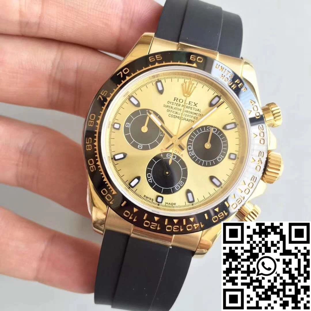 Rolex Daytona Cosmograph 116518LN AR Factory Champagne Dial