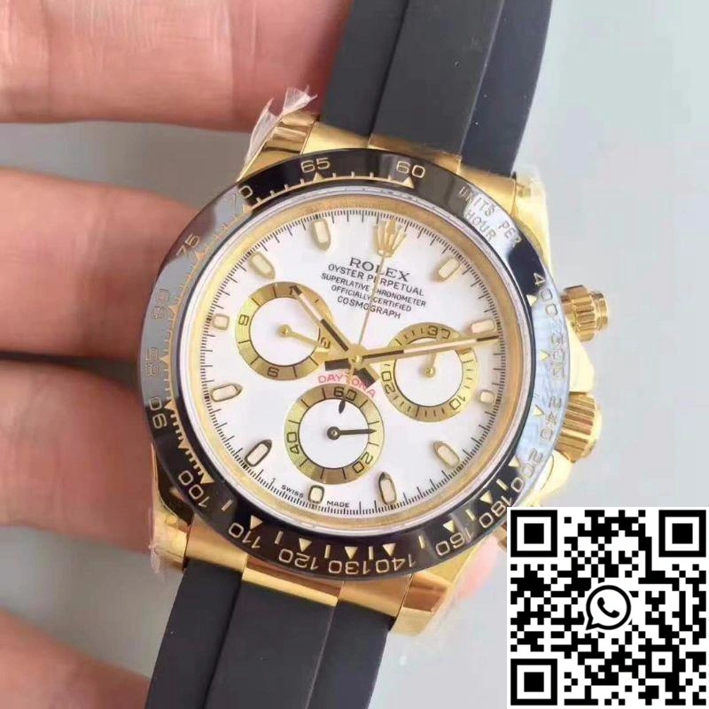 Rolex Daytona Cosmograph 116518LN AR Factory White Dial
