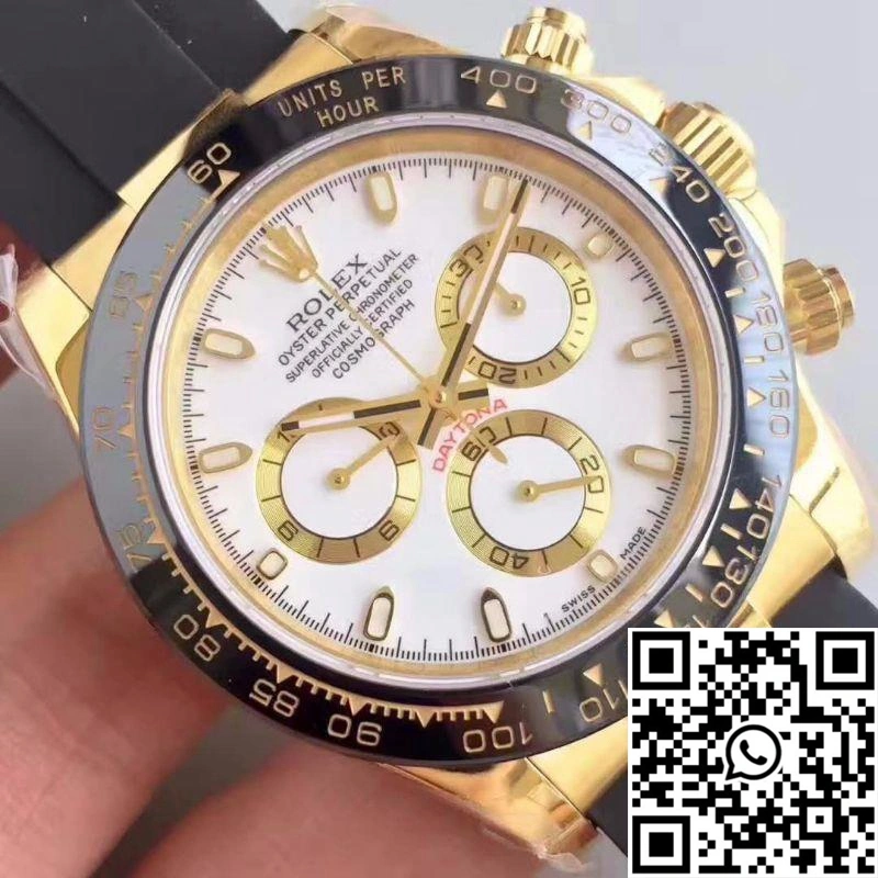 Rolex Daytona Cosmograph 116518LN AR Factory White Dial