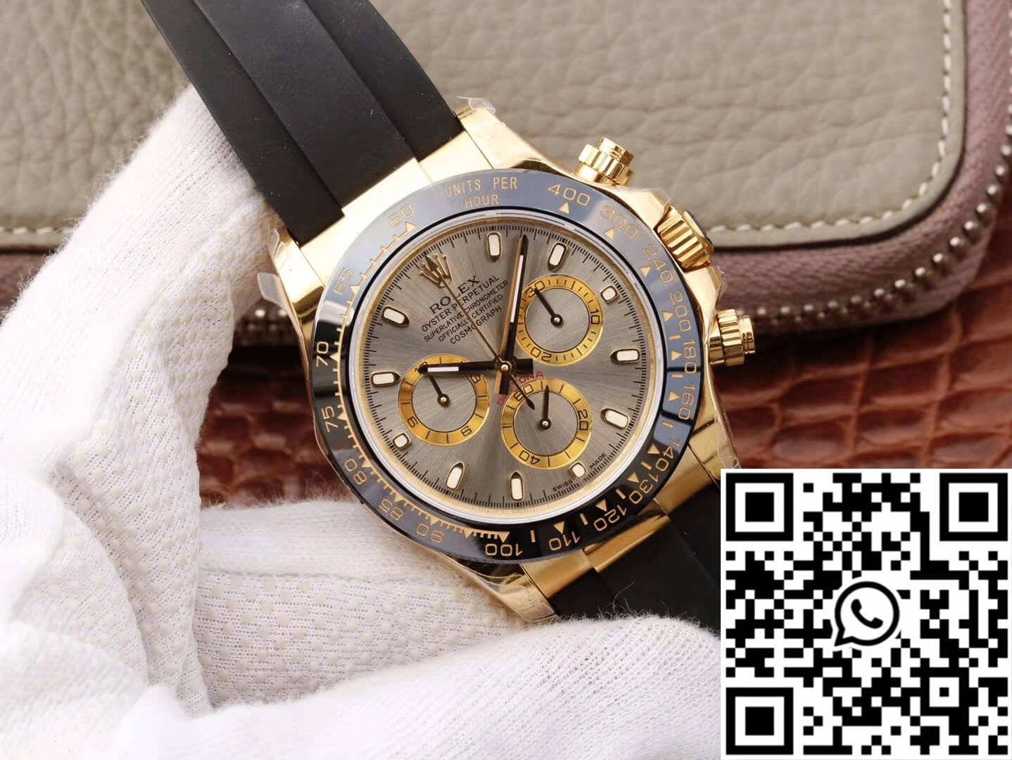 Rolex Daytona Cosmograph 116518LN JH Factory Silver Gray Dial