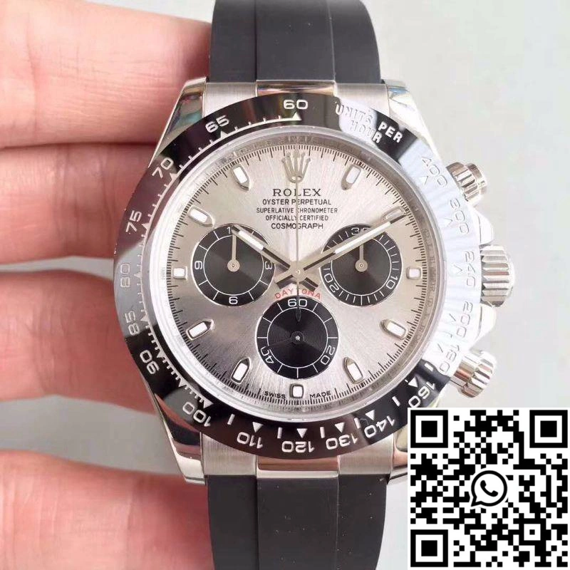Rolex Daytona Cosmograph 116519LN AR Factory Silver Dial