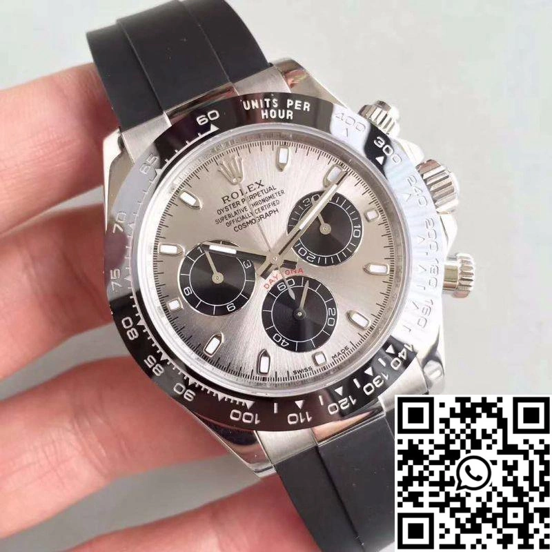 Rolex Daytona Cosmograph 116519LN AR Factory Silver Dial