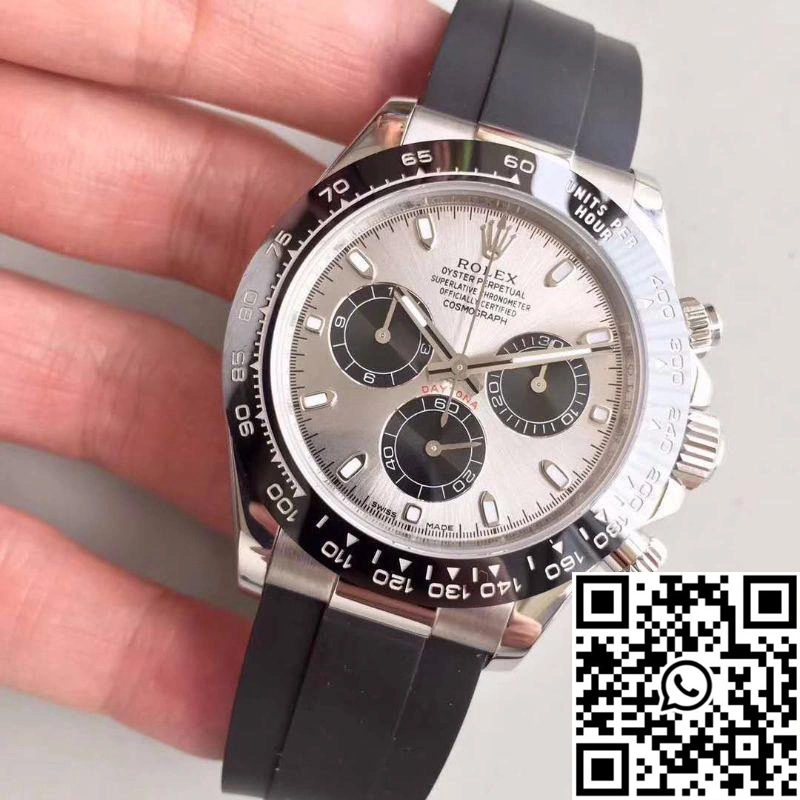 Rolex Daytona Cosmograph 116519LN AR Factory Silver Dial