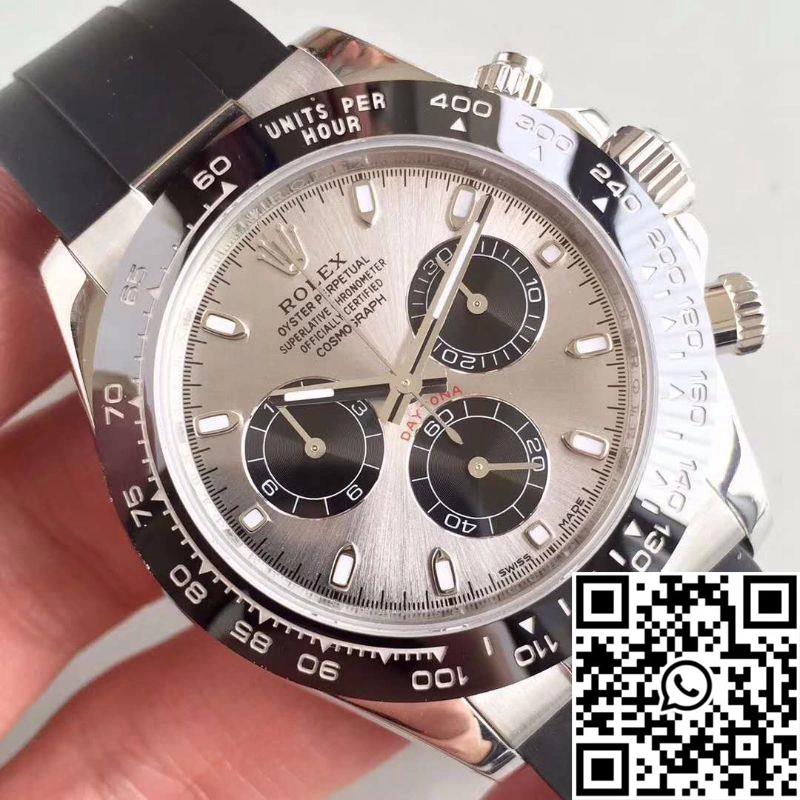 Rolex Daytona Cosmograph 116519LN AR Factory Silver Dial