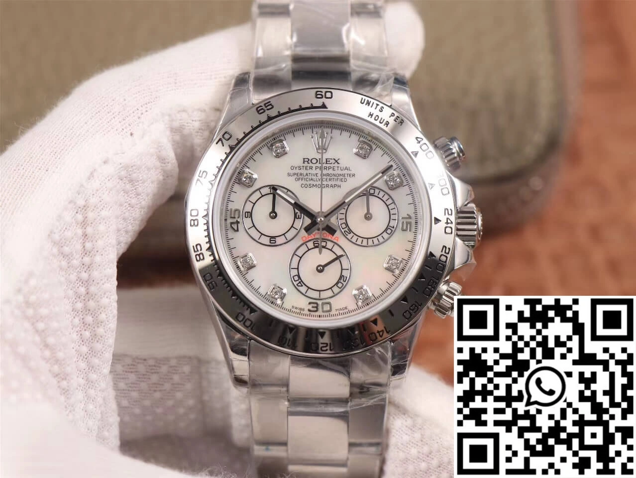 Rolex Daytona Cosmograph 116520-78590 JH Factory Diamond Dial