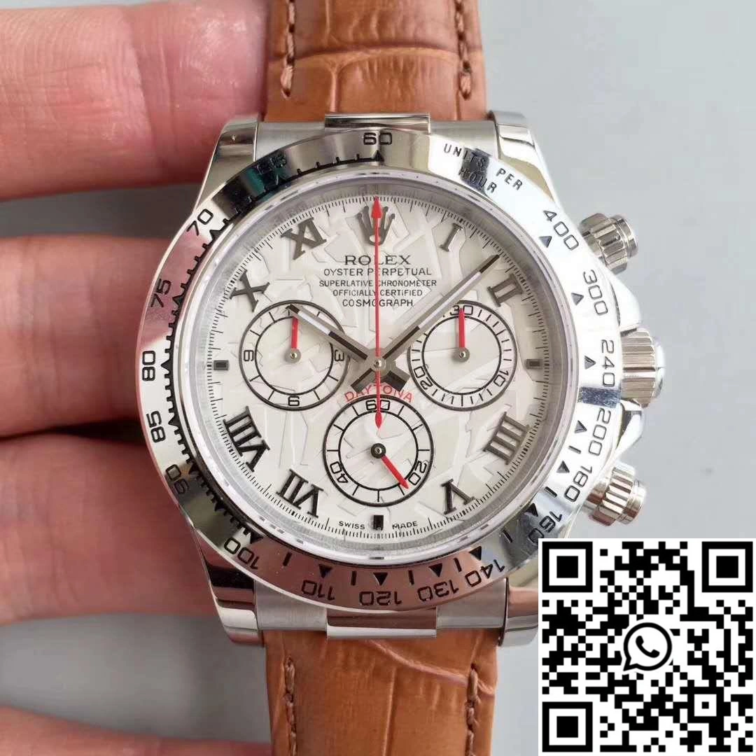 Rolex Daytona Cosmograph 116520 JH Factory White Dial