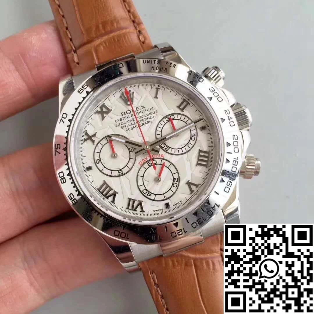 Rolex Daytona Cosmograph 116520 JH Factory White Dial