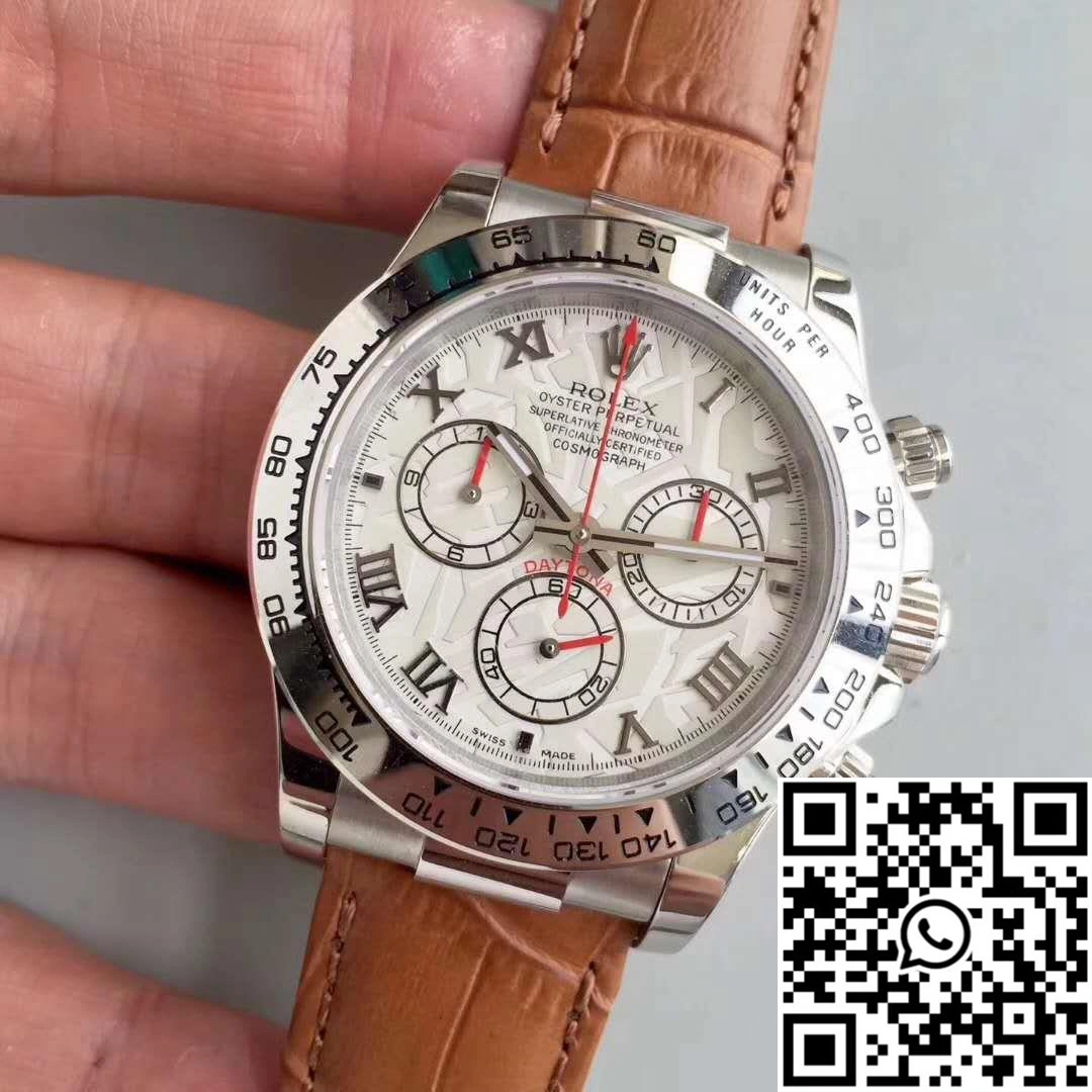 Rolex Daytona Cosmograph 116520 JH Factory White Dial