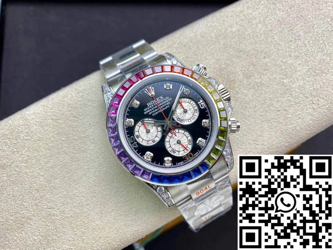 Rolex Daytona Cosmograph 116599 RBOW JH Factory Diamond-set Dial