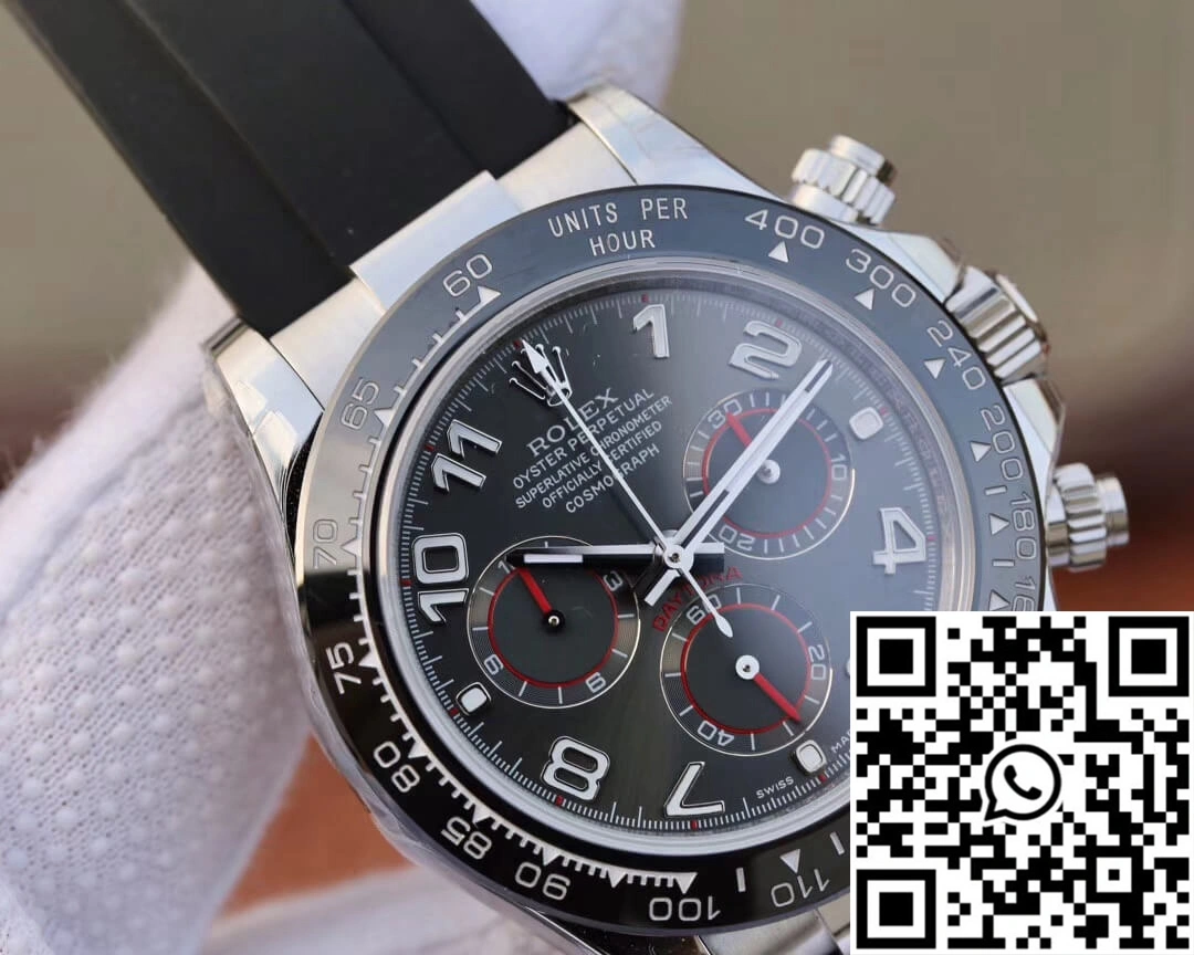 Rolex Daytona Cosmograph 40MM JH Factory Black Dial