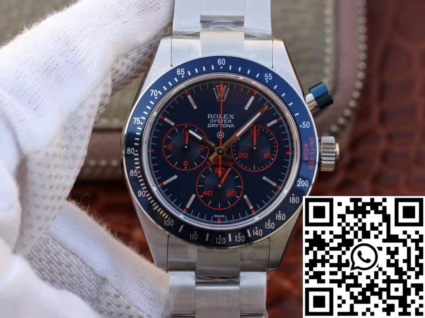 Rolex Daytona Cosmograph BP Factory Blue Dial