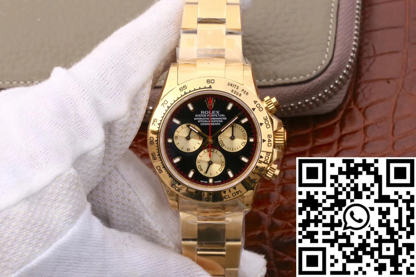 Rolex Daytona Cosmograph M116508-0009 JH Factory Black Dial