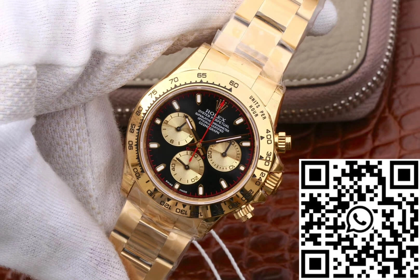 Rolex Daytona Cosmograph M116508-0009 JH Factory Black Dial