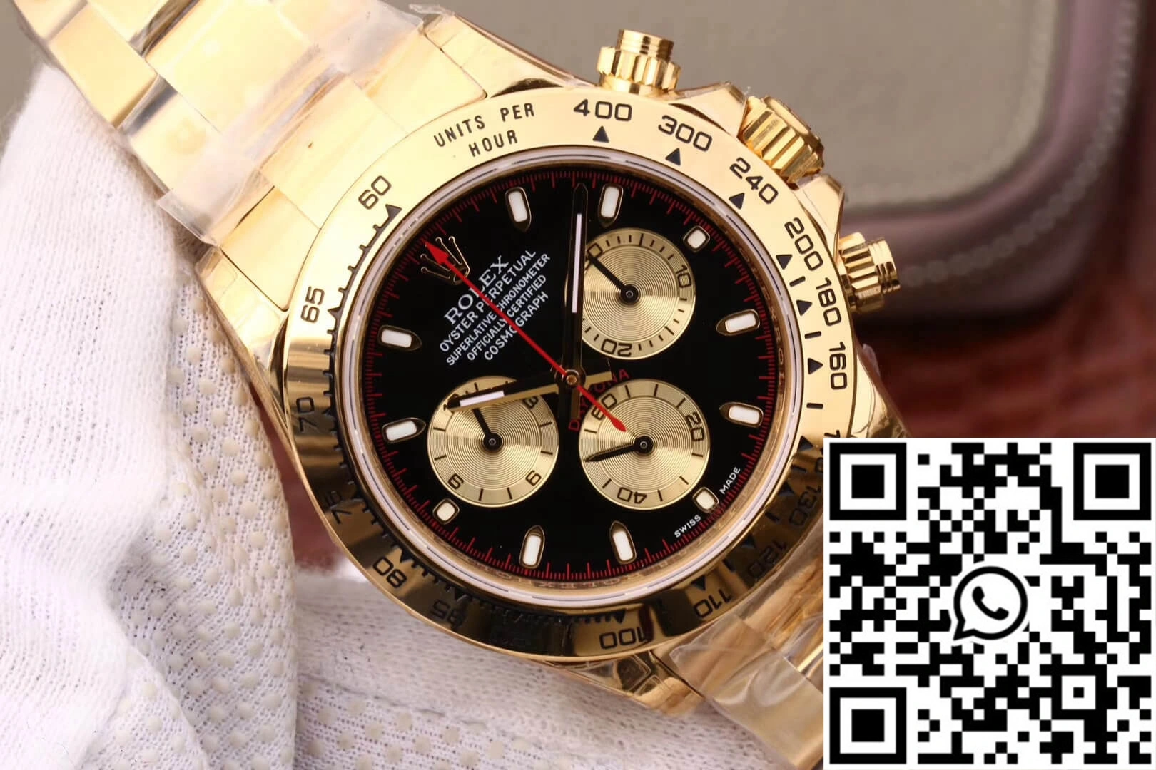 Rolex Daytona Cosmograph M116508-0009 JH Factory Black Dial