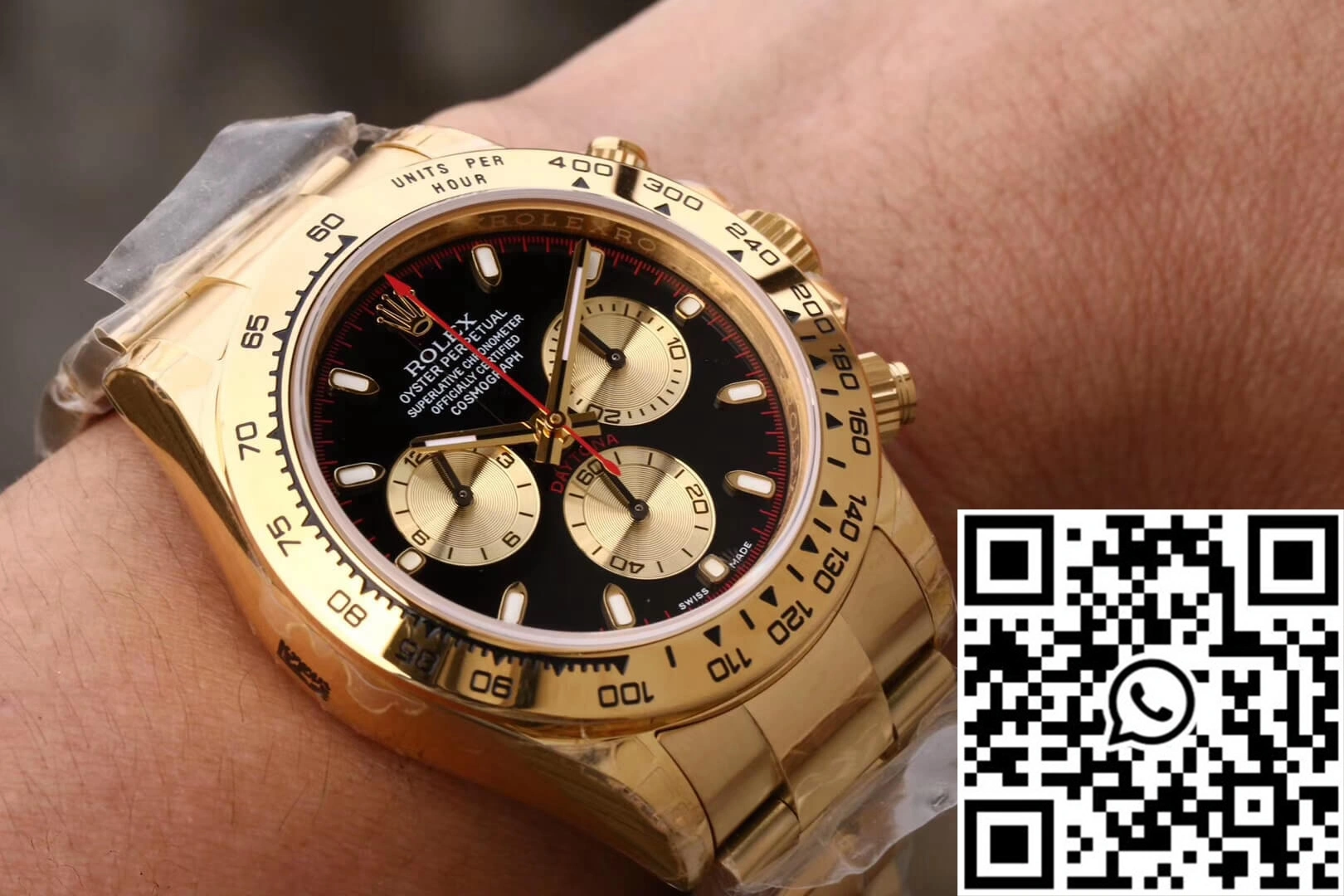 Rolex Daytona Cosmograph M116508-0009 JH Factory Black Dial