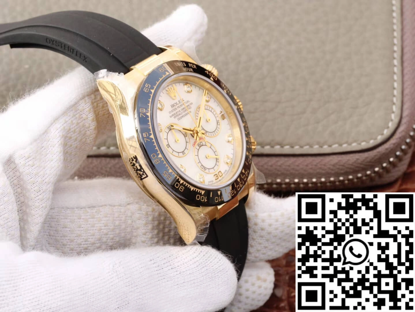 Rolex Daytona Cosmograph M116518ln-0037 JH Factory V6 Diamond Dial