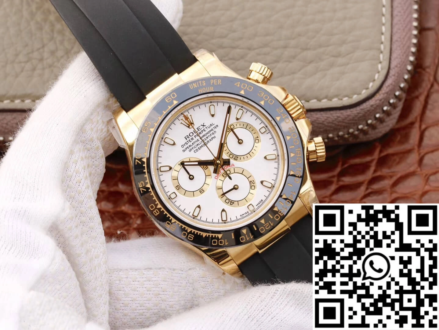Rolex Daytona Cosmograph M116518ln-0041 JH Factory White Dial