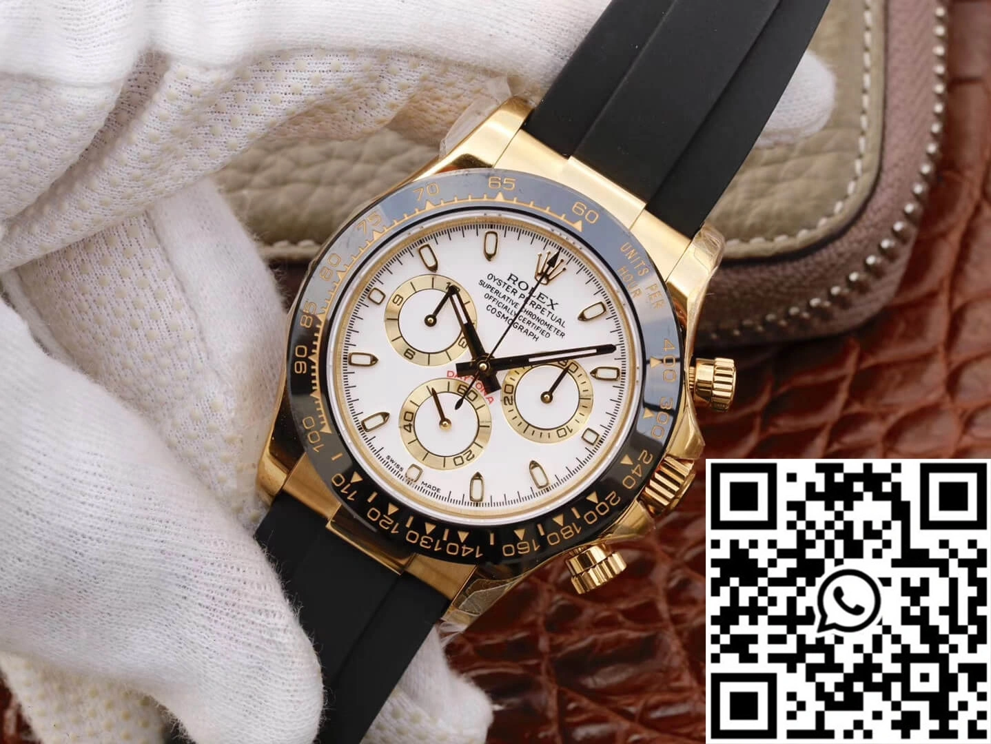 Rolex Daytona Cosmograph M116518ln-0041 JH Factory White Dial