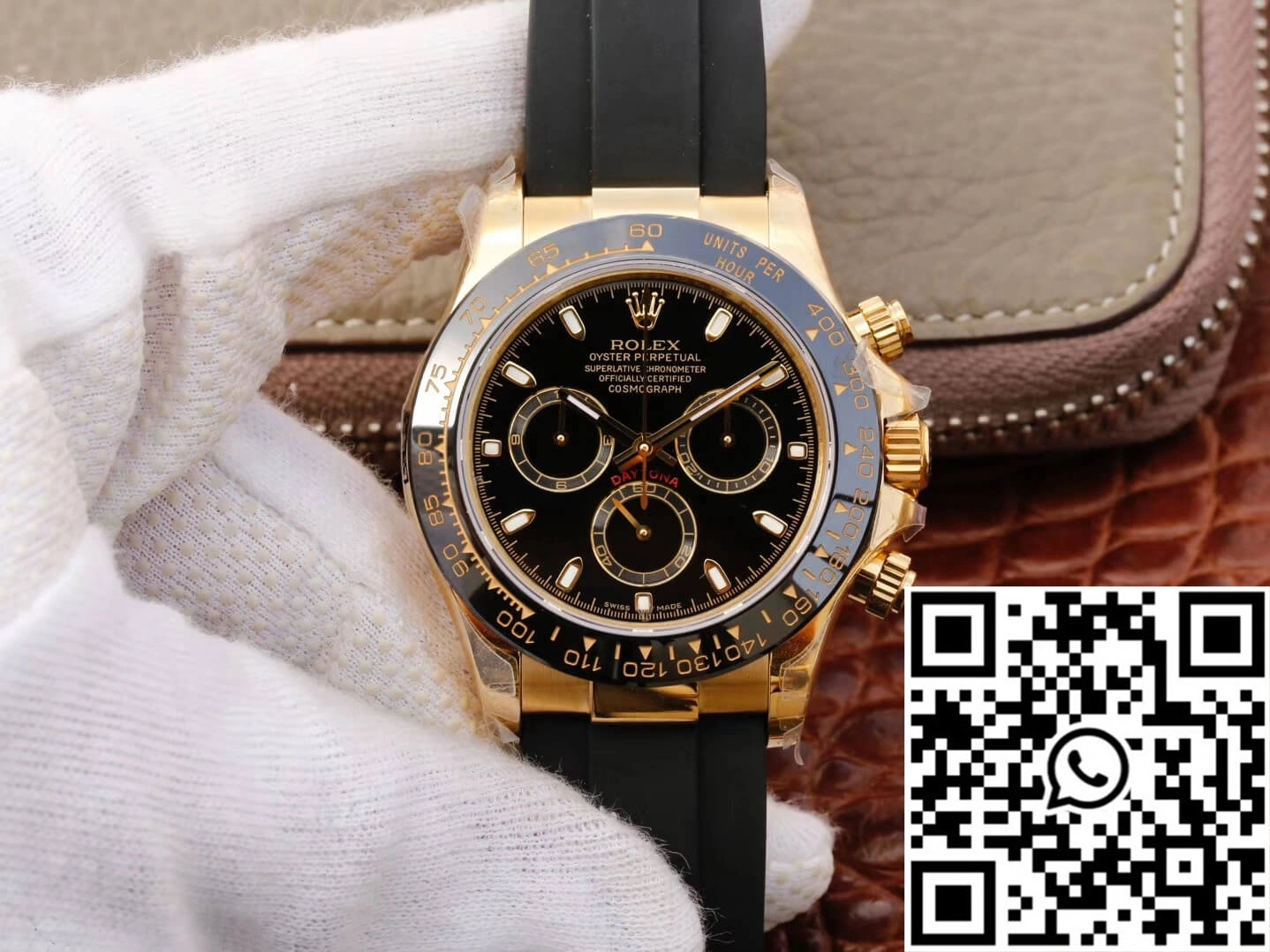 Rolex Daytona Cosmograph M116518ln-0043 JH Factory Black Dial