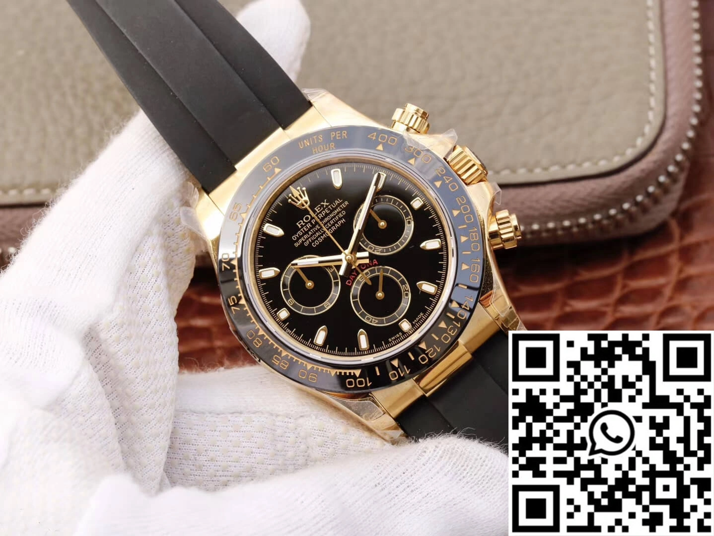 Rolex Daytona Cosmograph M116518ln-0043 JH Factory Black Dial