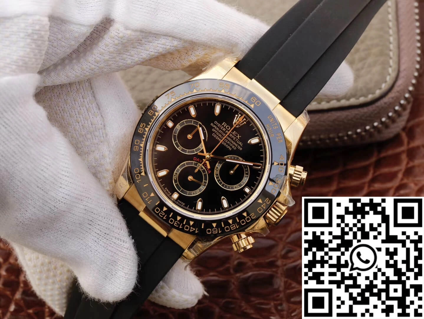 Rolex Daytona Cosmograph M116518ln-0043 JH Factory Black Dial