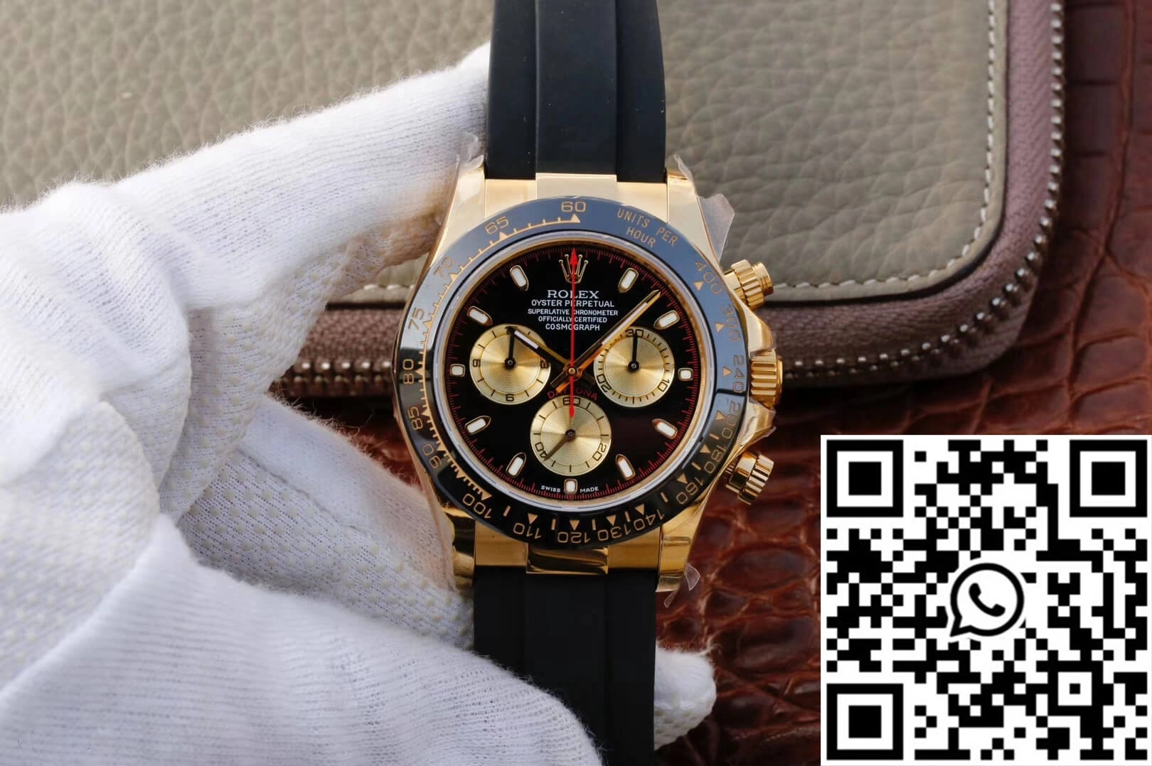 Rolex Daytona Cosmograph M116518ln-0047 JH Factory Black Dial
