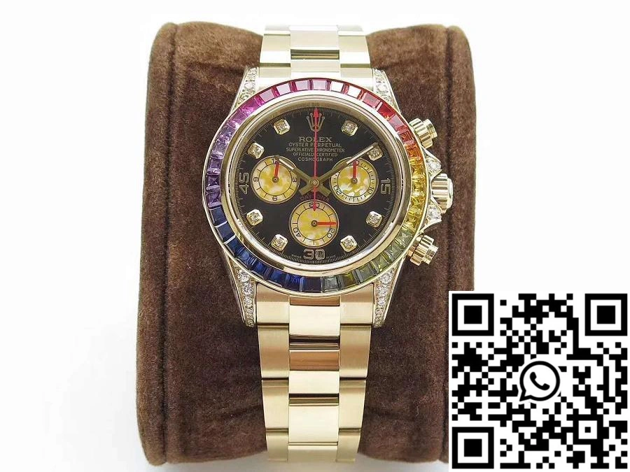 Rolex Daytona Cosmograph Rainbow 116589RBOW BL Factory 4130 Movement