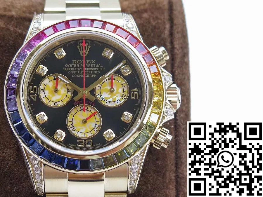 Rolex Daytona Cosmograph Rainbow 116589RBOW BL Factory 4130 Movement