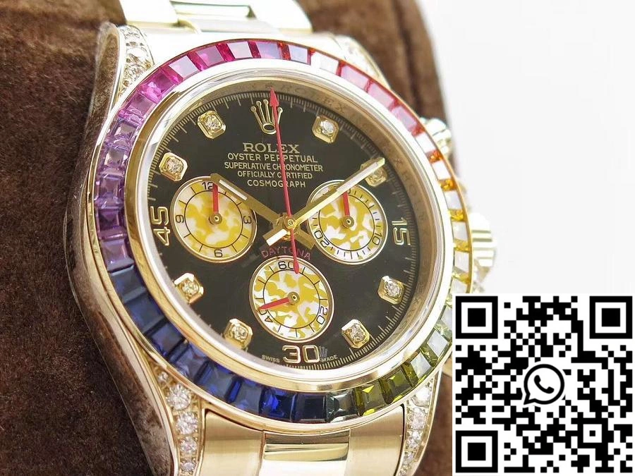 Rolex Daytona Cosmograph Rainbow 116589RBOW BL Factory 4130 Movement