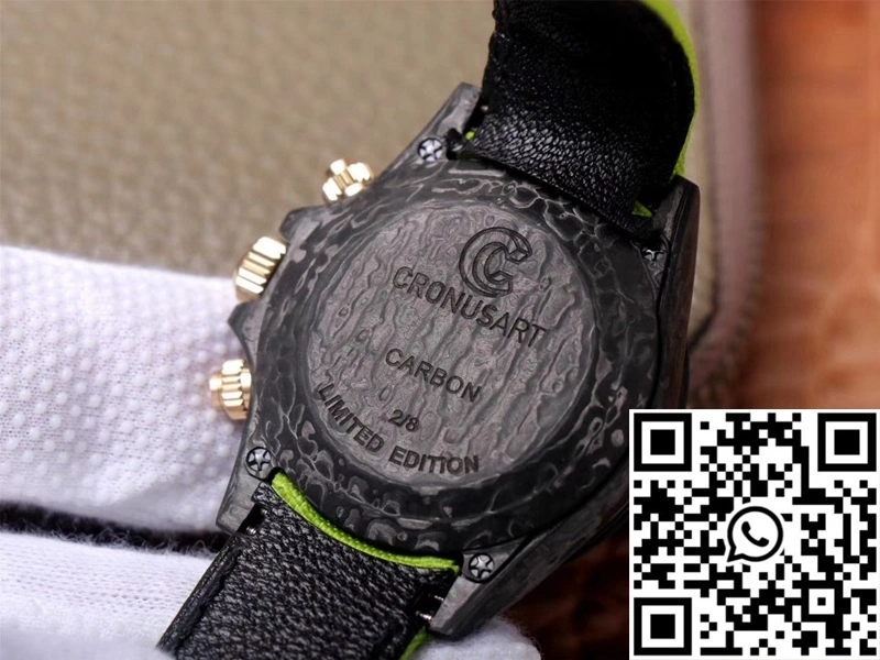 Rolex Daytona Cosmos Chronograph Carbon Fiber Edition Green Exploded Dragon Dial