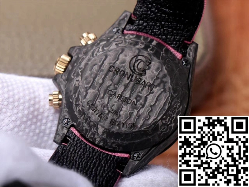 Rolex Daytona Cosmos Chronograph Carbon Fiber Edition Pink Exploded Dragon Dial